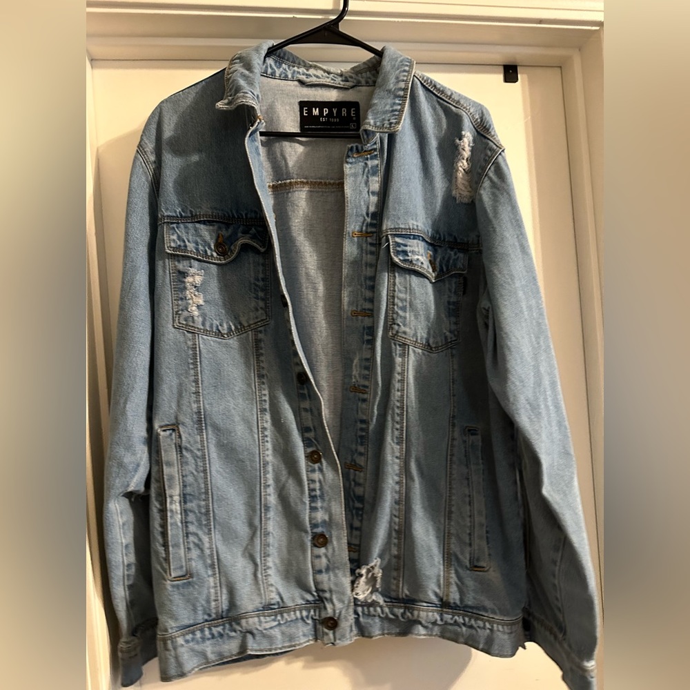 Empyre Distressed Jean Jacket
